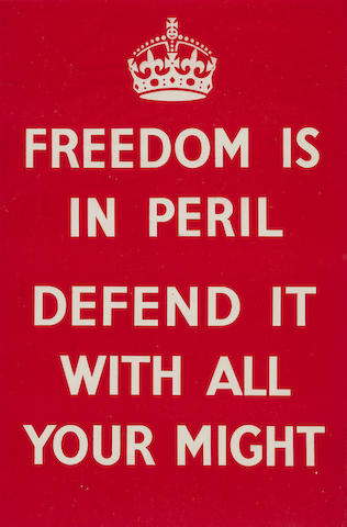 Freedomisinperilposter